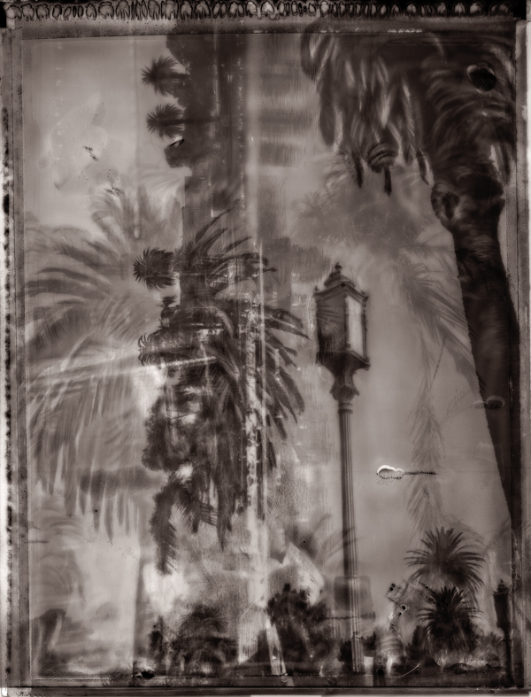 this image is one of Ann Mitchell's photgraphs from the Multiple Viewing: LA Icons series