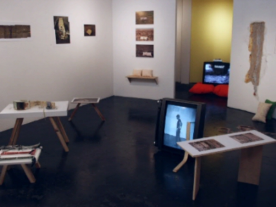 Installation View of Richard Haley's exhibition, BREATHING,FAILING,FALLING at ANOTHER YEAR IN LA